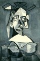 Busto de Mujer con Sombrero 3 1939 cubismo Pablo Picasso